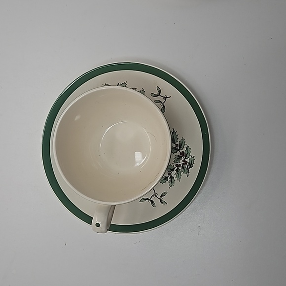 Spode Christmas Tree Cup and Saucer Set EXCELLENT CONDITION - Picture 4 of 7